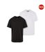 T-shirts Homme Noir Blanc Urban Classics-1
