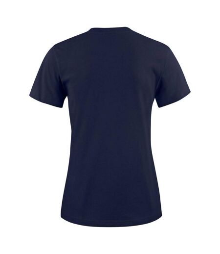 Womens/ladies Heavier Pro T-shirt Dark Navy Printer