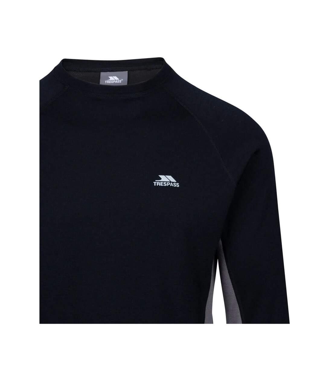 Unisex Adult Stevie Base Layer Top Black Trespass-3