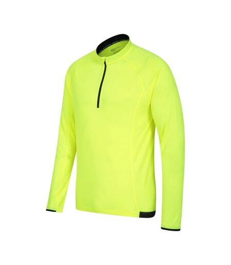 Mountain Warehouse Mens Cycle Long-Sleeved Top (Yellow)