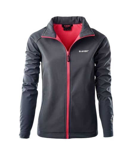 Veste Lucari Femme Noir Rouge Hi-Tec