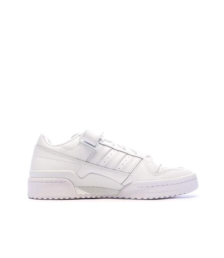 Baskets blanches homme adidas forum