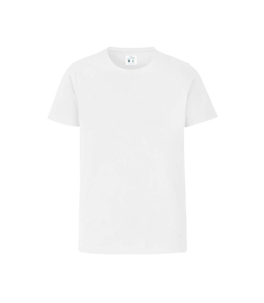 T-shirt homme blanc Cottover-1