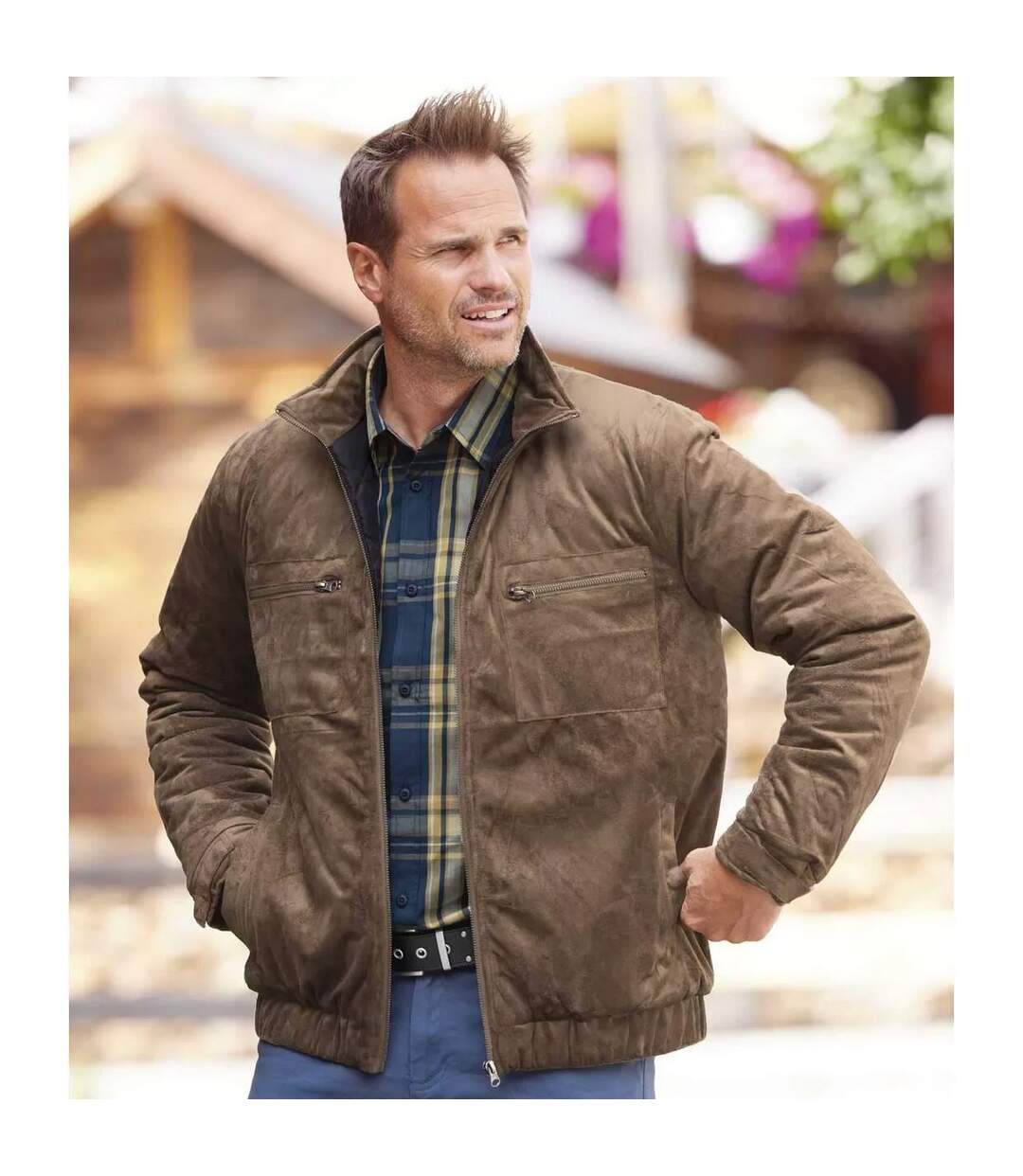 Veste homme taupe Atlas For Men-4