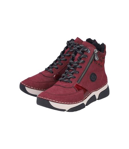 Basket Montante Cuir Rieker