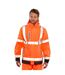 Gilet haute visibilité adulte orange fluo Result Genuine Recycled-3