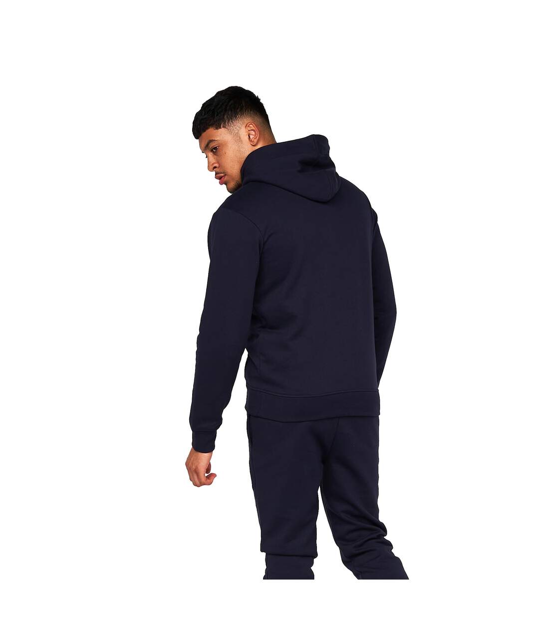 Sweat À Capuche Fontaine Homme Bleu Marine Born Rich-3