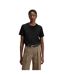 Womens/ladies Ecosa T-shirt Black Boss-4