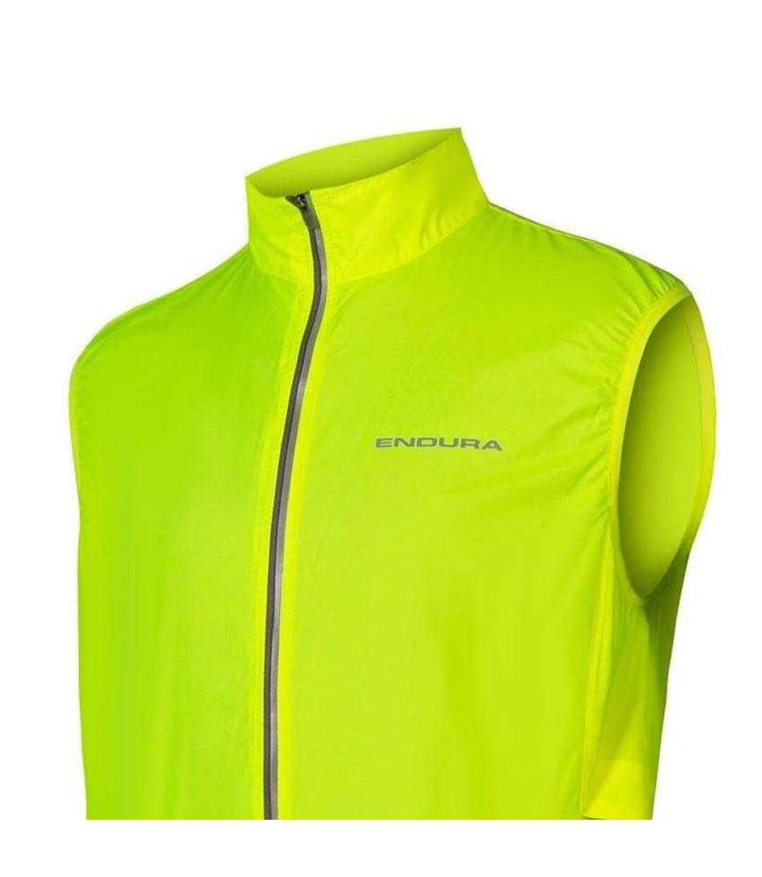 Mens Paka Logo Gilet Hi Vis Yellow Endura-3