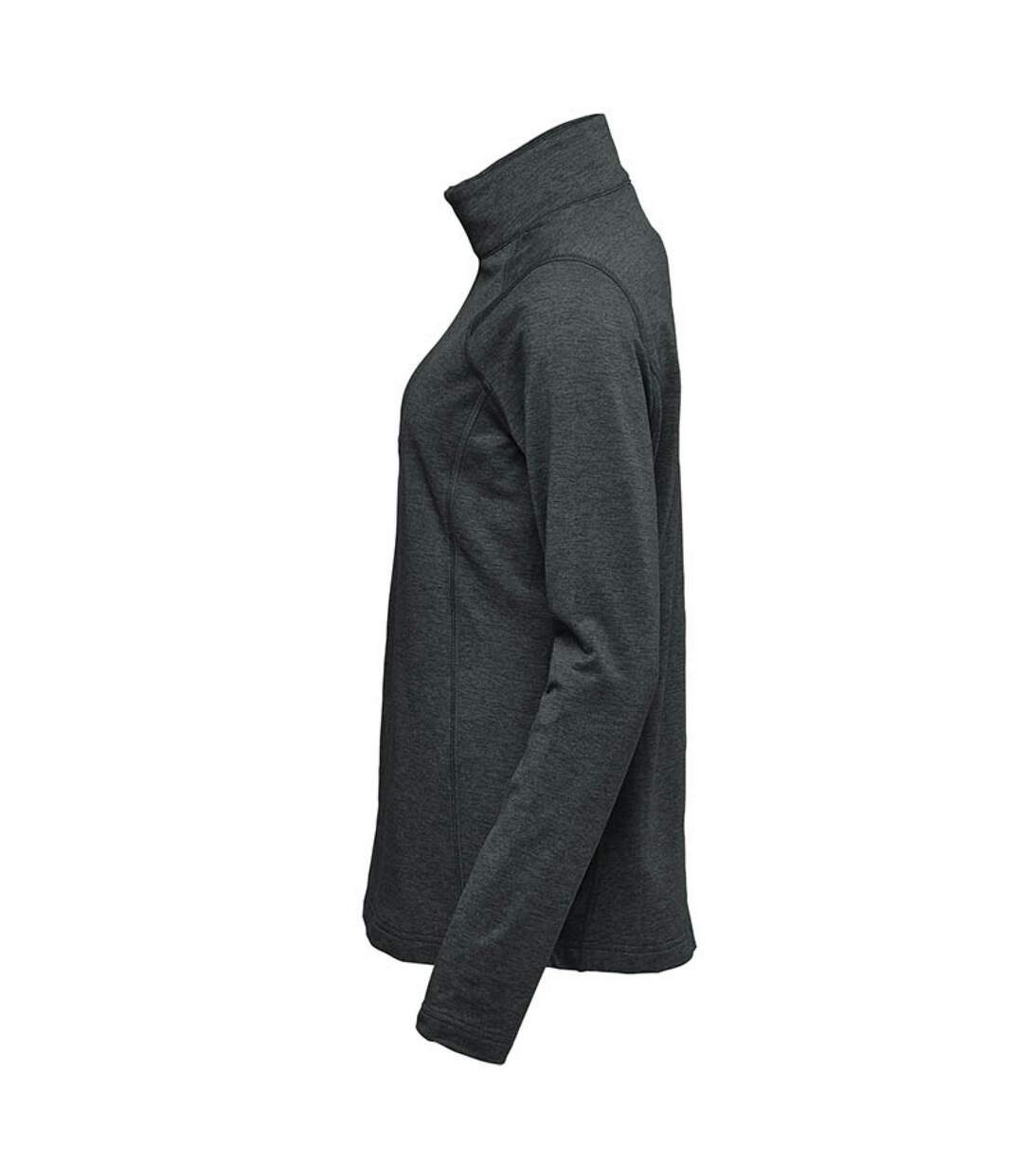 Pull treeline performance femme noir chiné Stormtech