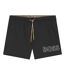 Short De Bain Motif/style Contour Du Logo Mooneye Homme Noir Boss-3