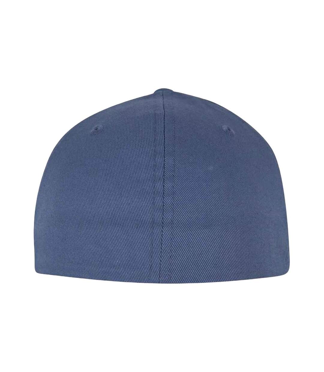 Casquette peignée wooly unisexe bleu Flexfit-2