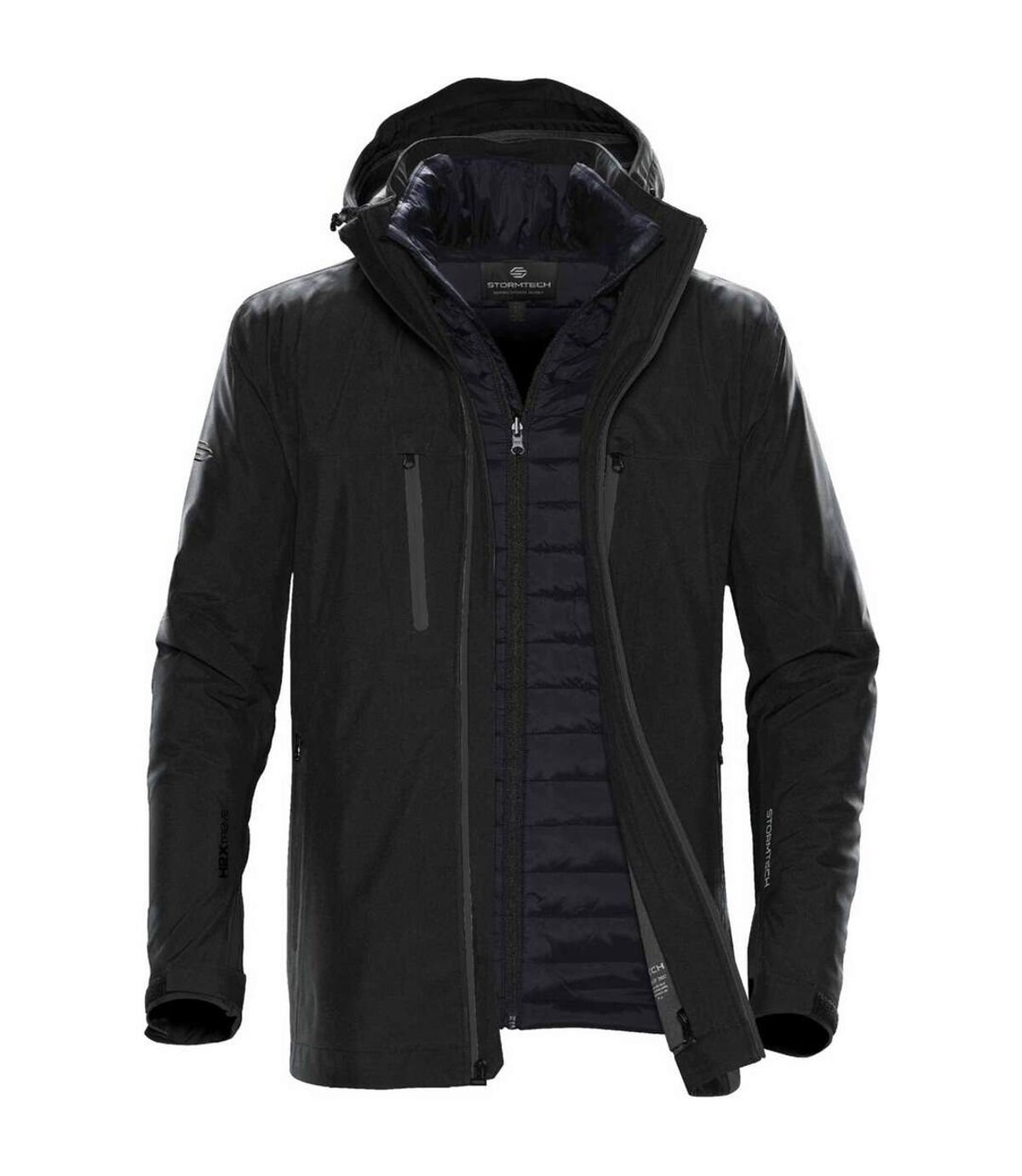 Stormtech Mens Matrix System Jacket (Black/Carbon) - UTBC4116