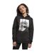 Sweat À Capuche Womens/ladies F*ck The World Tupac Shakur Noir Mister Tee-1