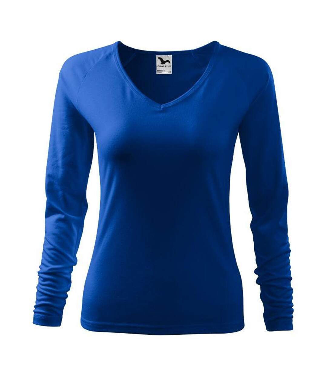 T-shirt Manches Longues Elegance Femme Bleu Roi Malfini-1