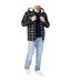 Mens Heavy Duty Full Zip Hoodie Black Dunlop-4