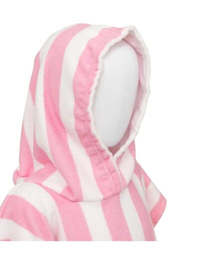 Poncho de Plage Enfant Wili 55x70cm Rose