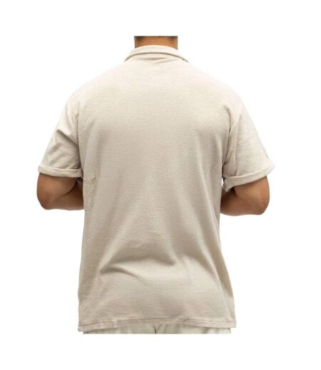 Chemise beige homme paname brothers charly