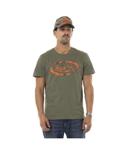 T-shirt homme regular en jersey 160gr print devant Graph Vondutch
