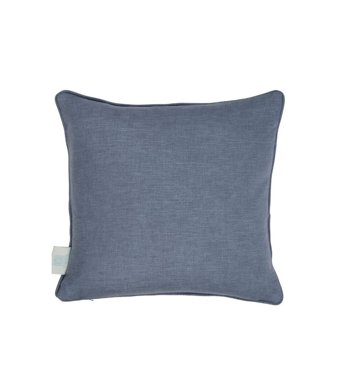 Les chateau des animaux filled cushion 43cm x 43cm grey/cream/blue The Chateau by Angel Strawbridge