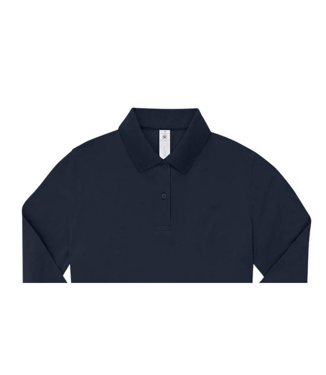 Polo Manches Longues My Polo Femme Bleu Marine B&C-2