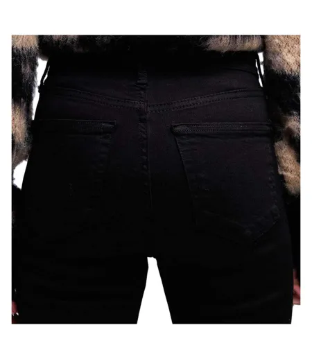 Jean noir femme topshop jamie hr slim