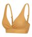 Regatta Womens/Ladies Paloma Textured Bikini Top (Mango Yellow) - UTRG9082