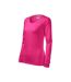 T-shirt Manches Longues Femme Rose Malfini-3