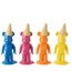 Statuette Déco Ours Cornet Glace 39cm Jaune-3