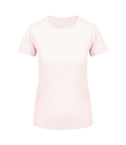 Just cool womens/ladies sports plain t-shirt blush AWDis