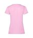 T-shirt valueweight femme rose clair Fruit of the Loom