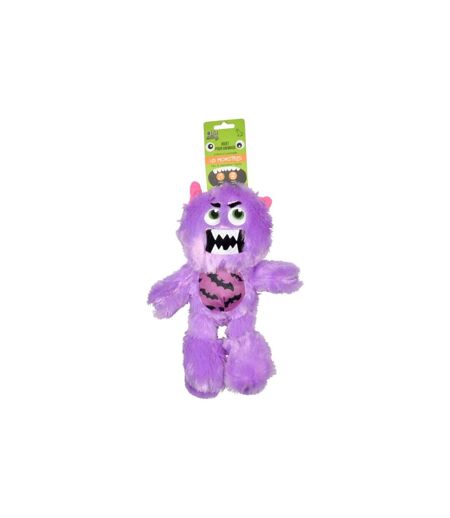 Jouet pour Chien Léo le Monstre 31cm Violet