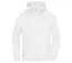 Sweat à capuche zippé oversize unisexe - 8043 - blanc-1