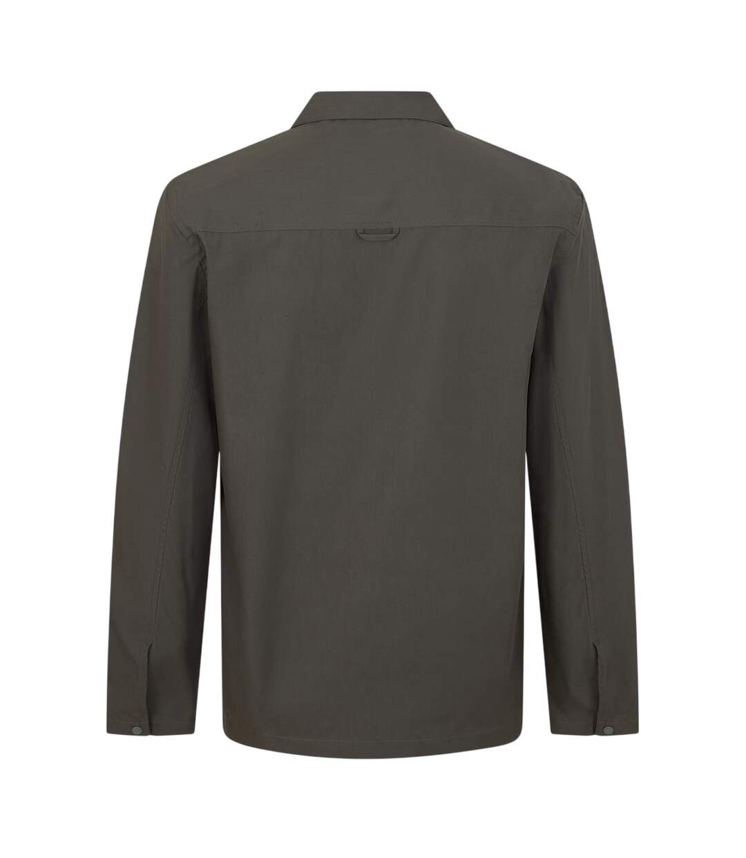 Mens Heavy Duty Shirt Jacket Gunmetal Lyle & Scott-2