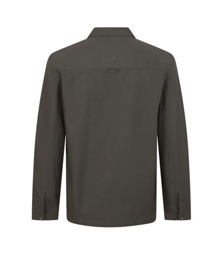 Mens Heavy Duty Shirt Jacket Gunmetal Lyle & Scott