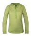 Tee-shirt MAYFLOWER DIMAGO3 manches longues : le style bi-matière vert anis-5
