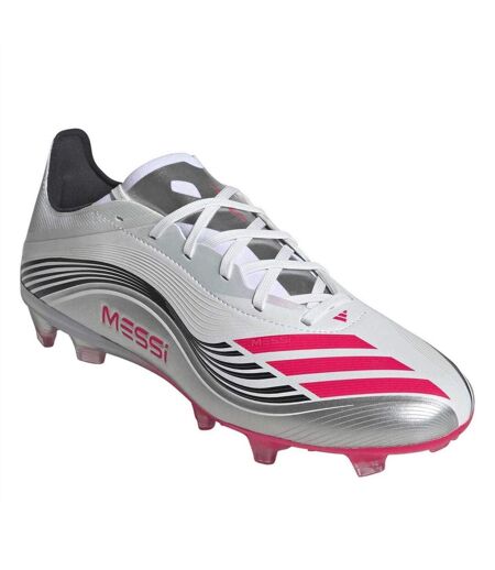 Unisex Adult F50 Messi Elite 3 Stripes Football Boots White Adidas