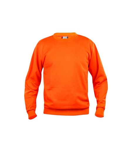 Clique - Sweat BASIC - Adulte (Orange fluo) - UTUB249