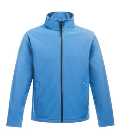 Veste softshell femme - TRA629 - bleu clair et bleu marine