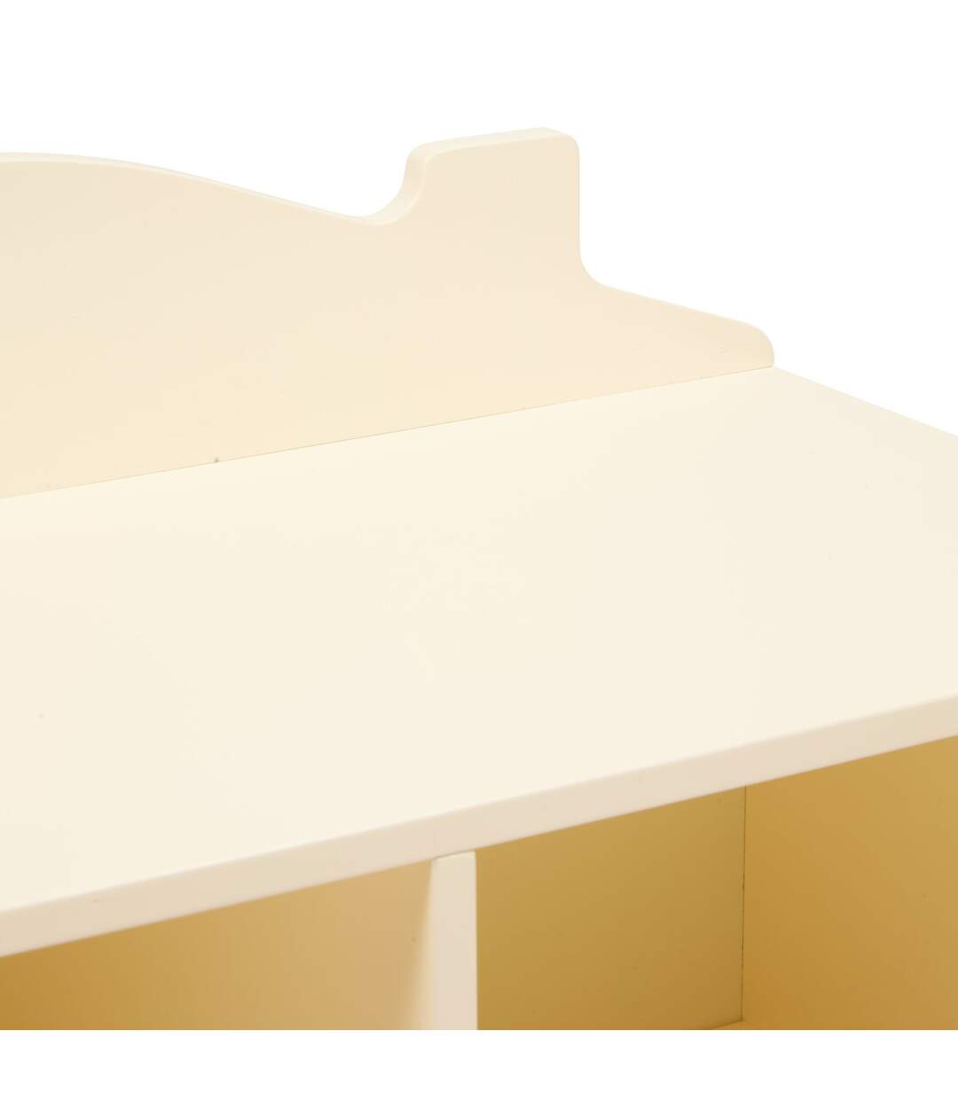 Bibliothèque enfant 2 portes et 4 niches BOULI - Beige-5