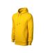 Sweat À Capuche Cape Free Homme Jaune Malfini-3