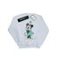 Disney Sweatshirt chapeau Shamrock Minnie Mouse Femme/Ladies (Blanc) - UTBI27952-1