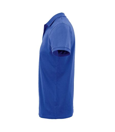SOLS Mens Planet Pique Organic Polo Shirt (Royal Blue) - UTPC4362