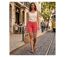 Short en tissu extensible femme MAYFLOWER SHORTF301A : le confort stretch absolu pour bouger avec élégance-5