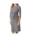 Robe Noire/Blanche Femme Mamalicious Gisela - L