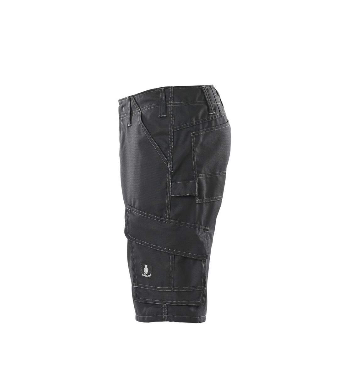 Mens Industry Charleston Work Shorts Black Mascot-3