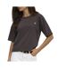 T-Shirt marron femme jdy cally-1