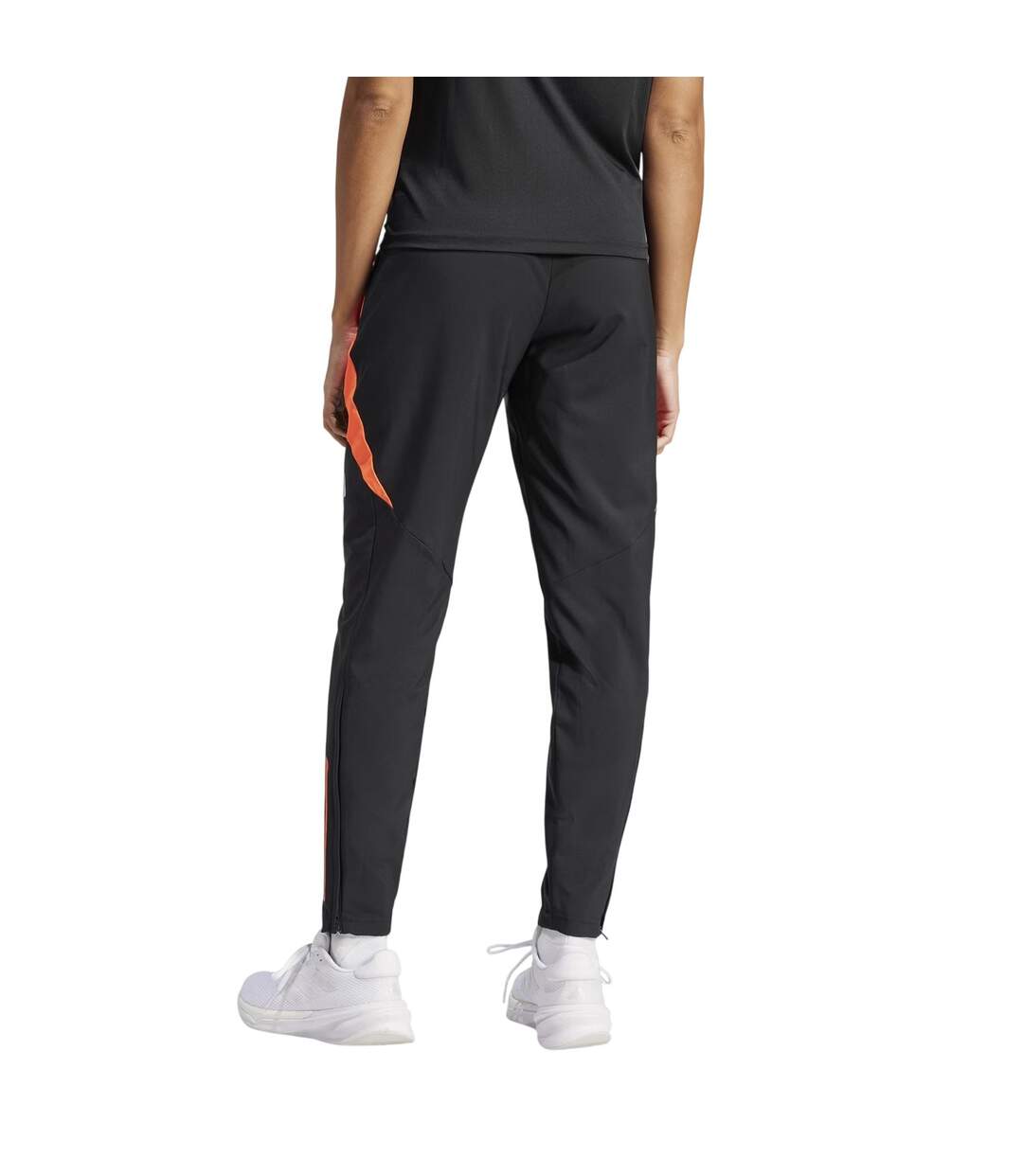 Pantalon De Survêtement Entraînement Tiro Femme Noir Orange Adidas-3