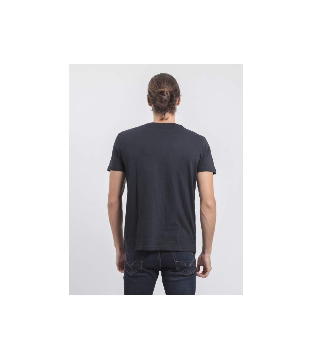T-shirt col rond pur coton JARDIN-2