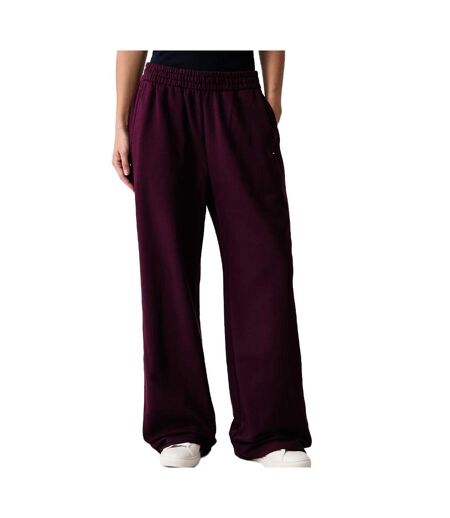 Jogging bordeaux femme tommy hilfiger essential